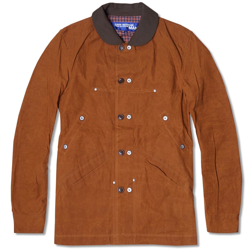 Junya Watanabe MAN x Seil Marschall Waxed Canvas Round Collar Work