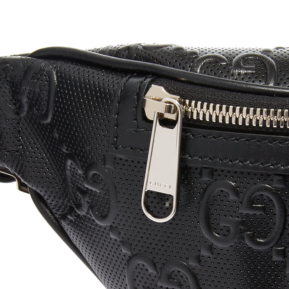 Gucci GG Embossed Waist Bag Black END. (UK)