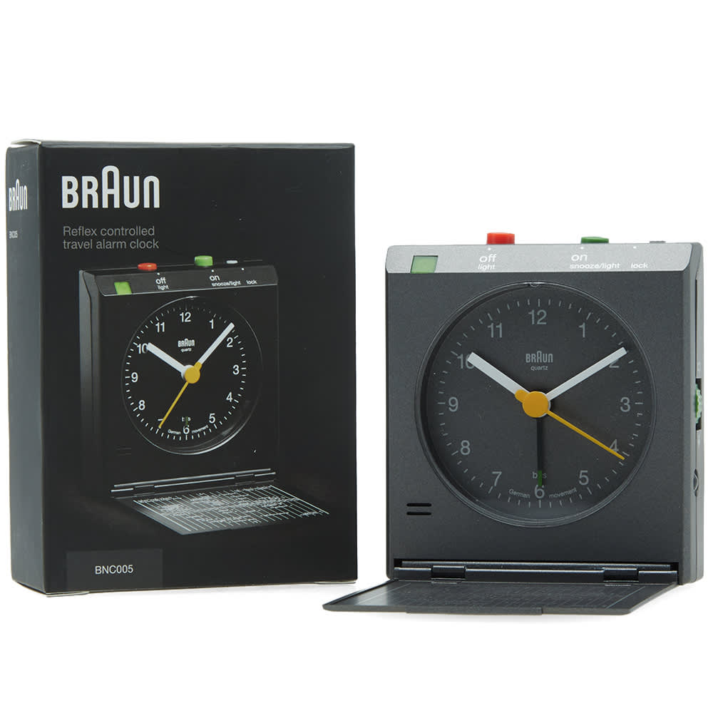 Braun Reflex Control Alarm Clock Gray | END.