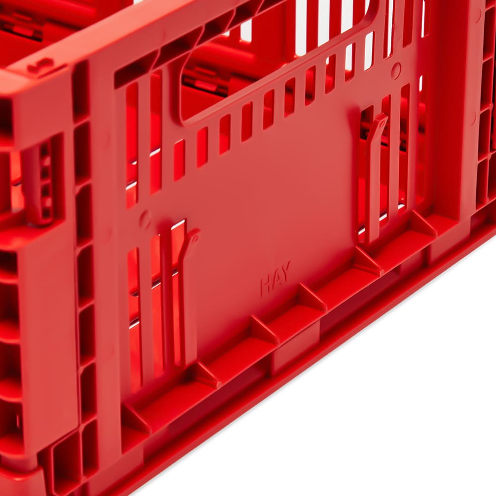 HAY Medium Recycled Colour Crate Red END. (Europe)