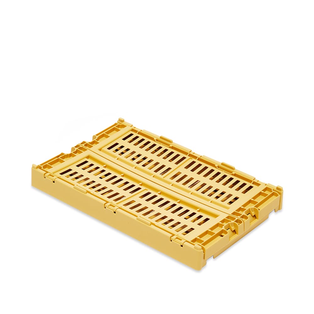 HAY Small Recycled Colour Crate - Golden Yellow