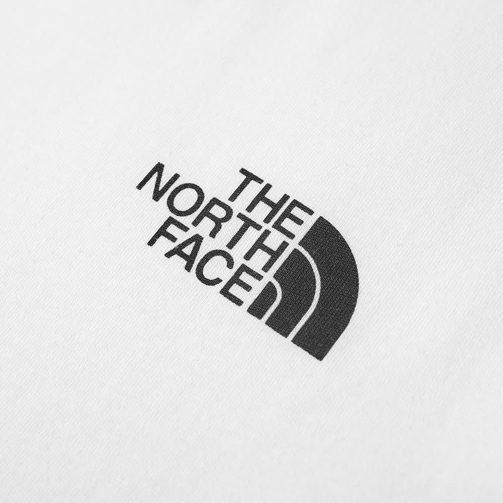 the north face long sleeve simple dome tee