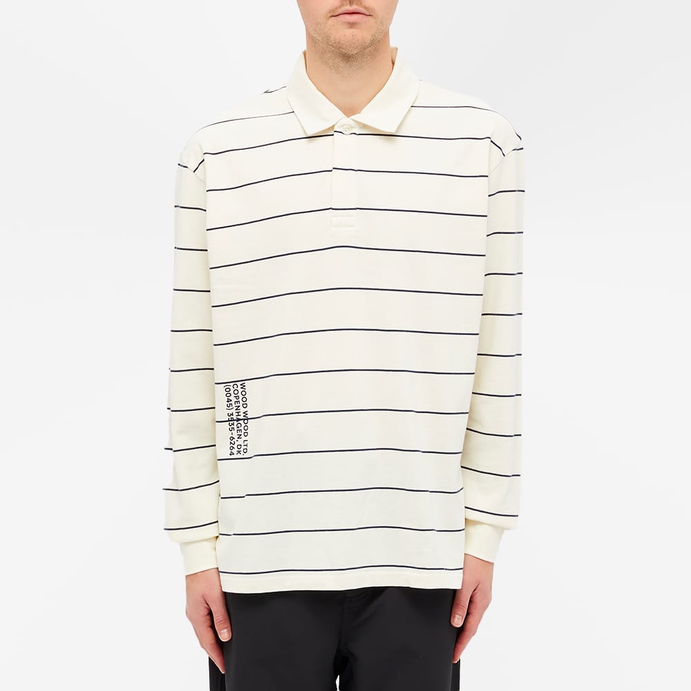 wood wood striped shirt