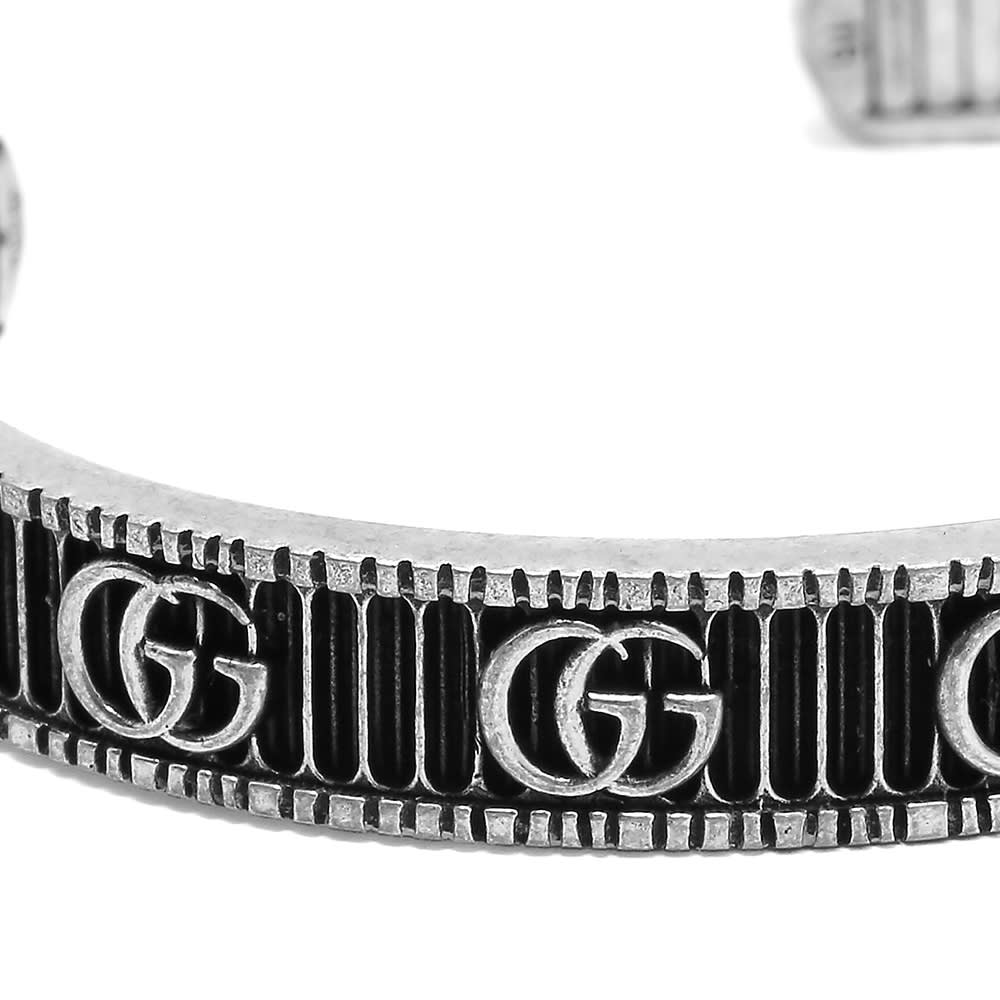 bracelet with double g in silver