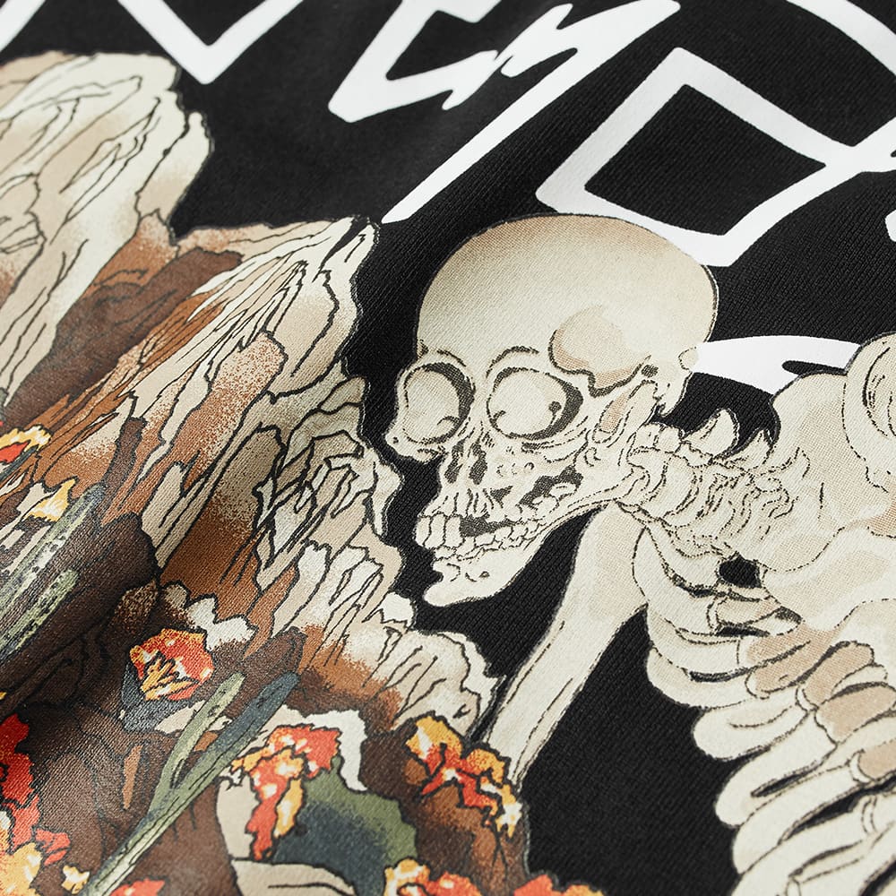 Palm Angels Desert Skull Tee Black END.