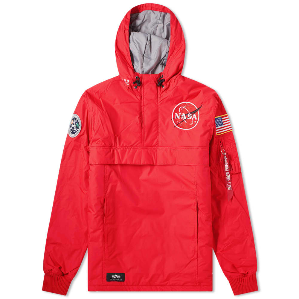 Alpha Industries NASA Anorak Red END. (NZ)