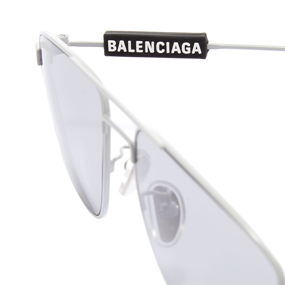 Balenciaga Tag Metal Sunglasses Grey END. (HK)