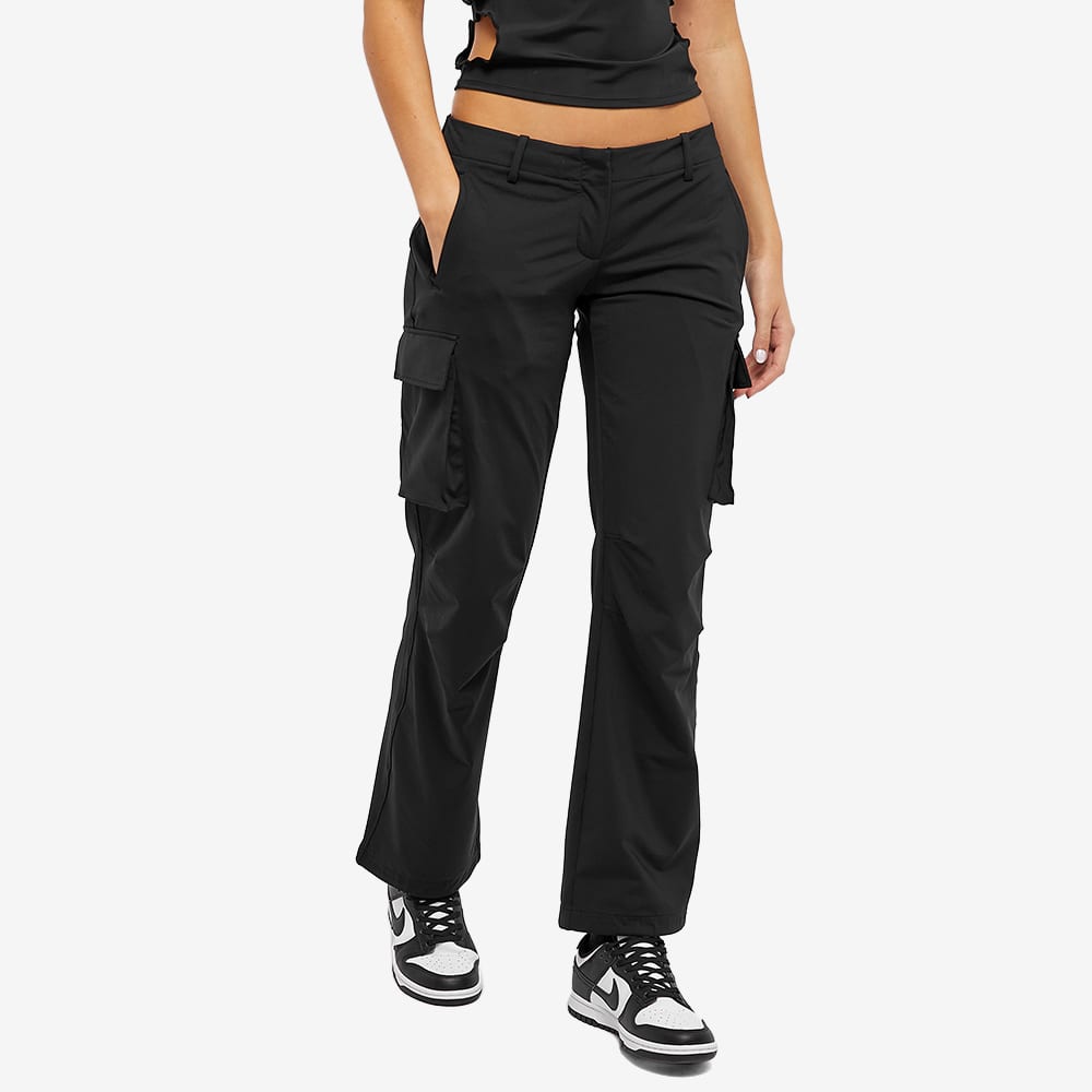Miaou Raven Low Rise Cargo Pant Black END. (TW)