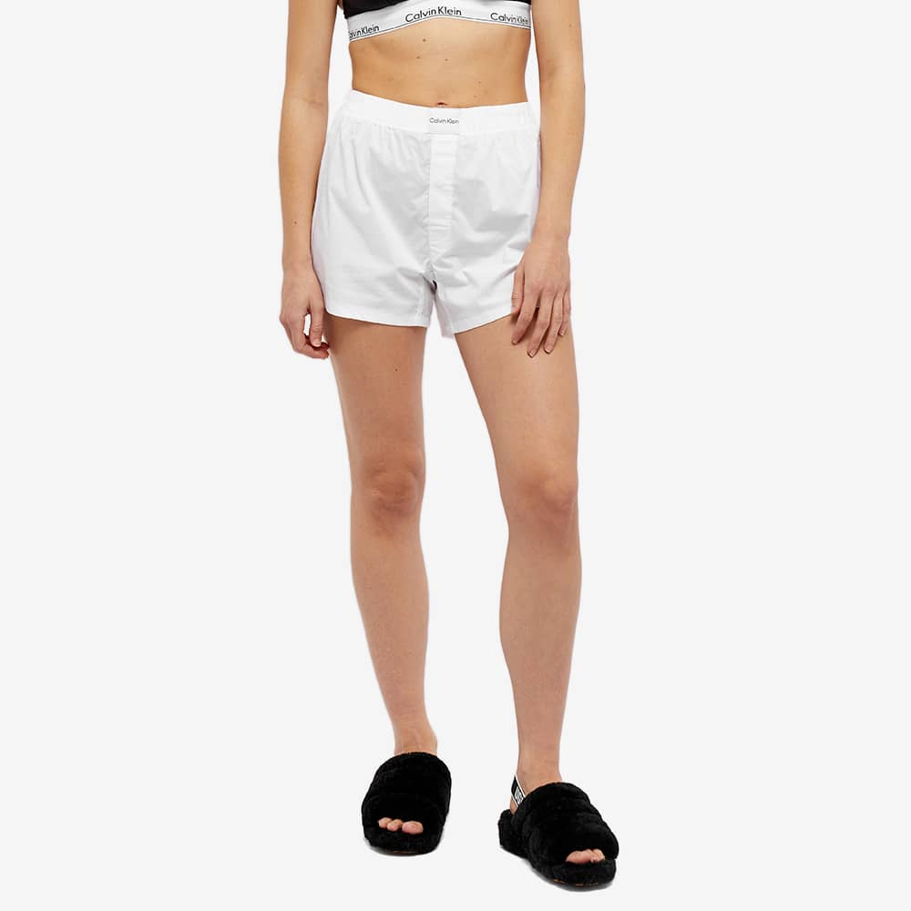 Calvin Klein Slim Boxer White END. (ES)