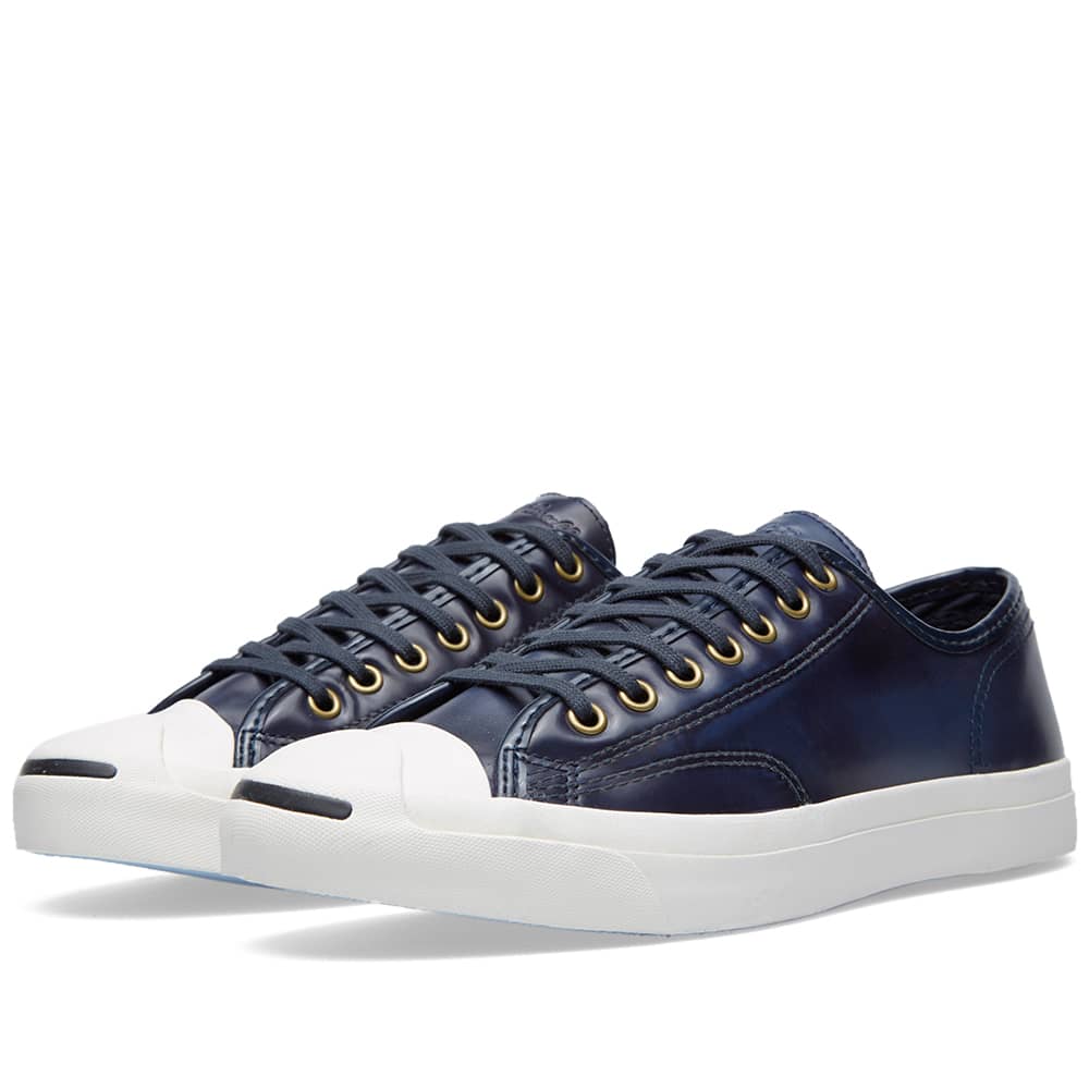 Converse Jack Purcell Burnished Leather Victoria Blue End