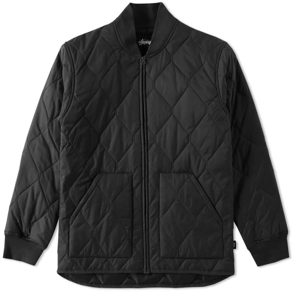 Stussy Quilted Military Jacket Black END. (HK)