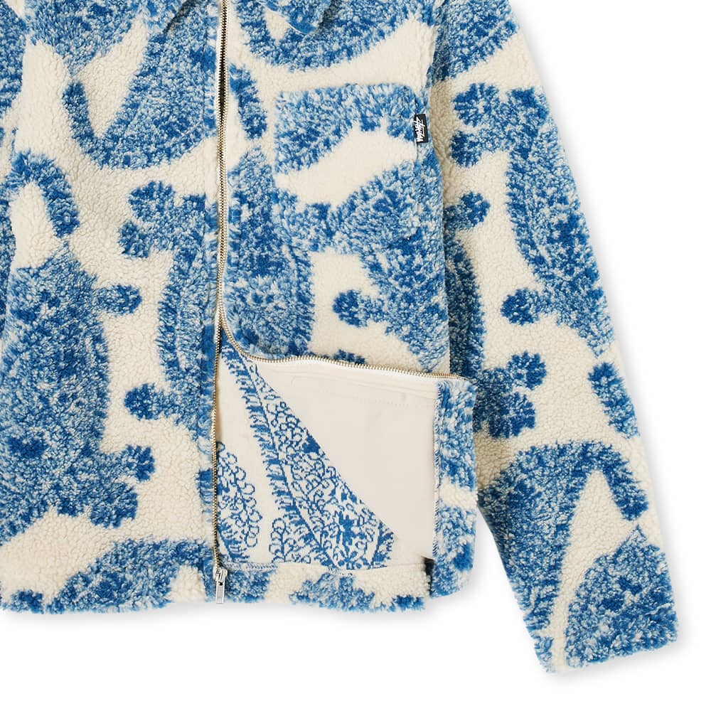 stussy paisley sherpa