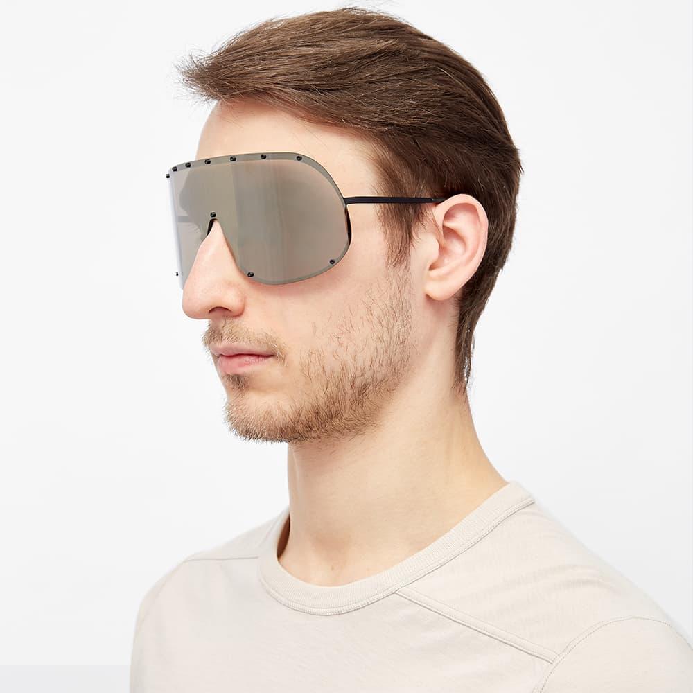 rick owens shield sunglasses