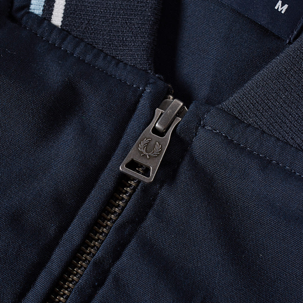 fred perry twin tipped jacket navy
