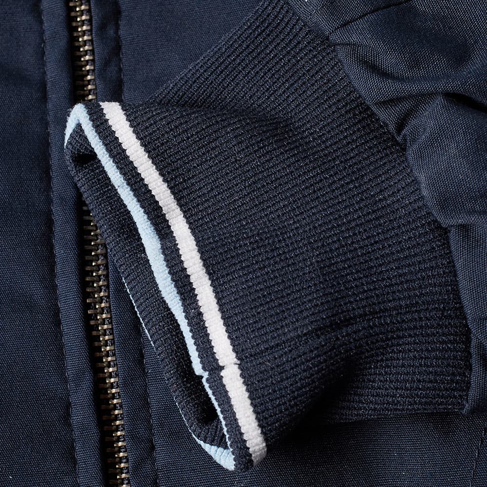 fred perry twin tipped jacket navy