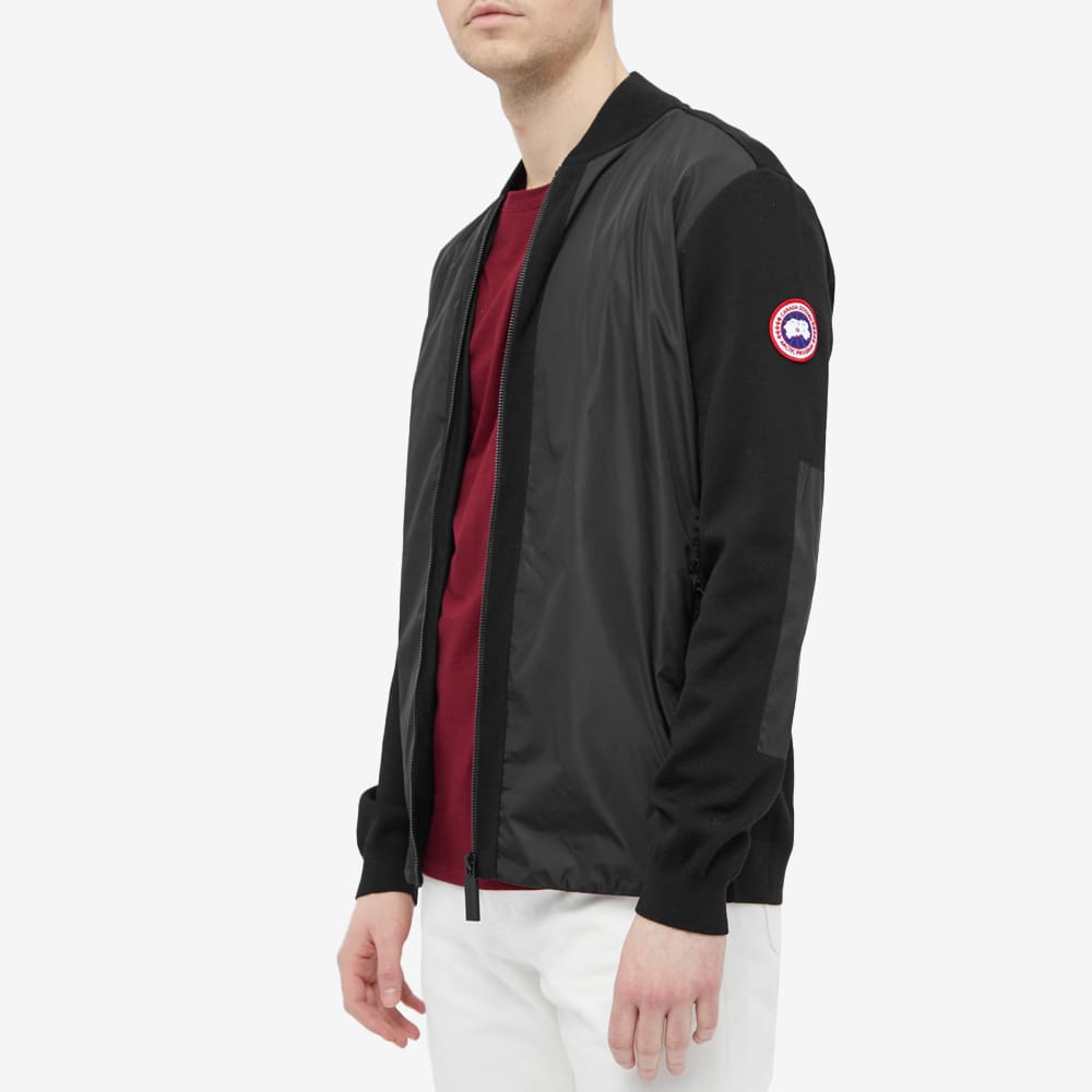 Canada Goose Windbridge Zip Sweat Black END. (JP)