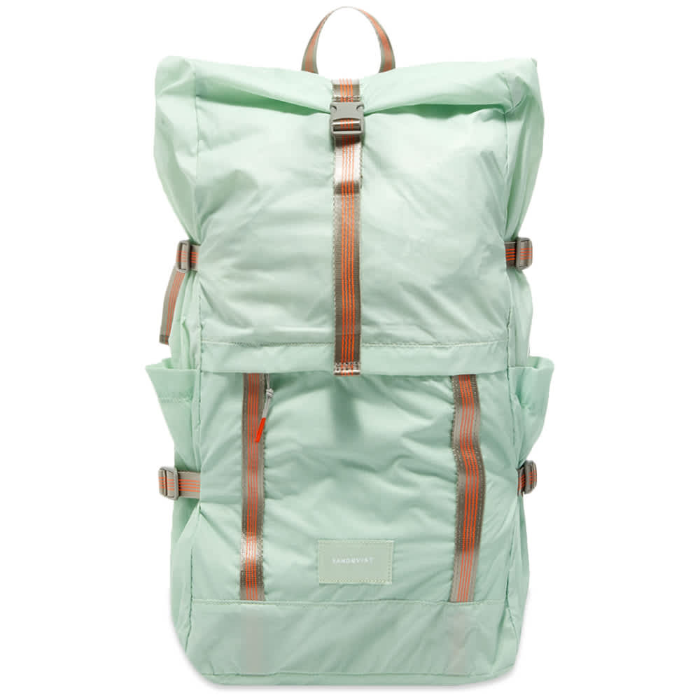 Sandqvist Bernt Lightweight RollTop Backpack Mint END. (US)
