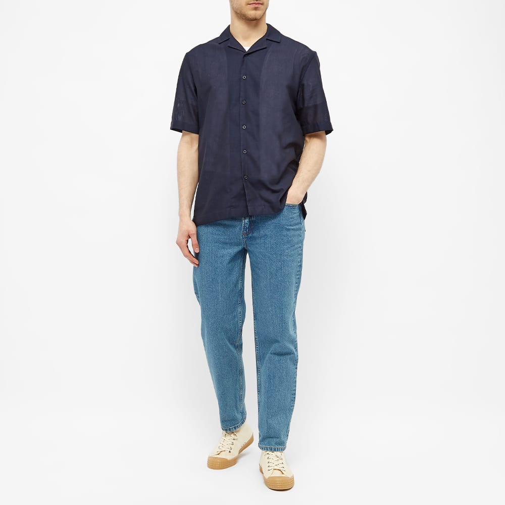 sunspel camp collar shirt