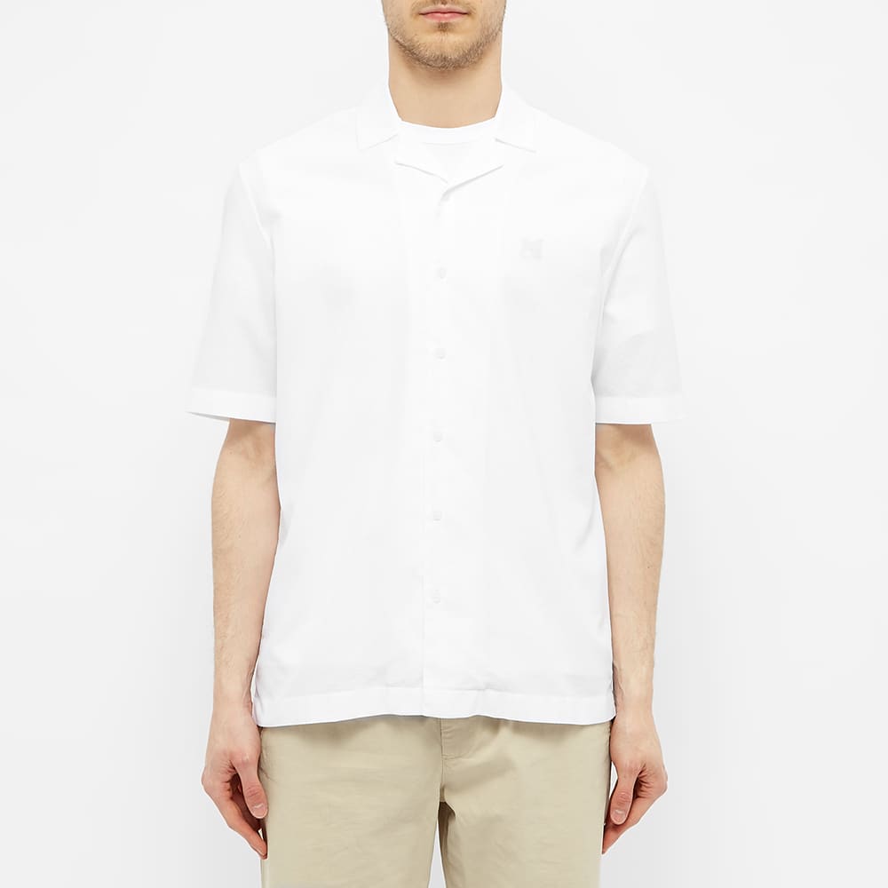 sunspel camp collar shirt