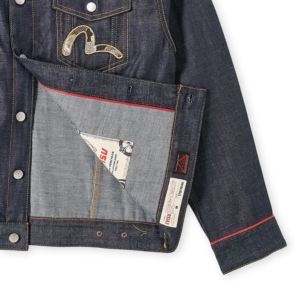 evisu denim jacket