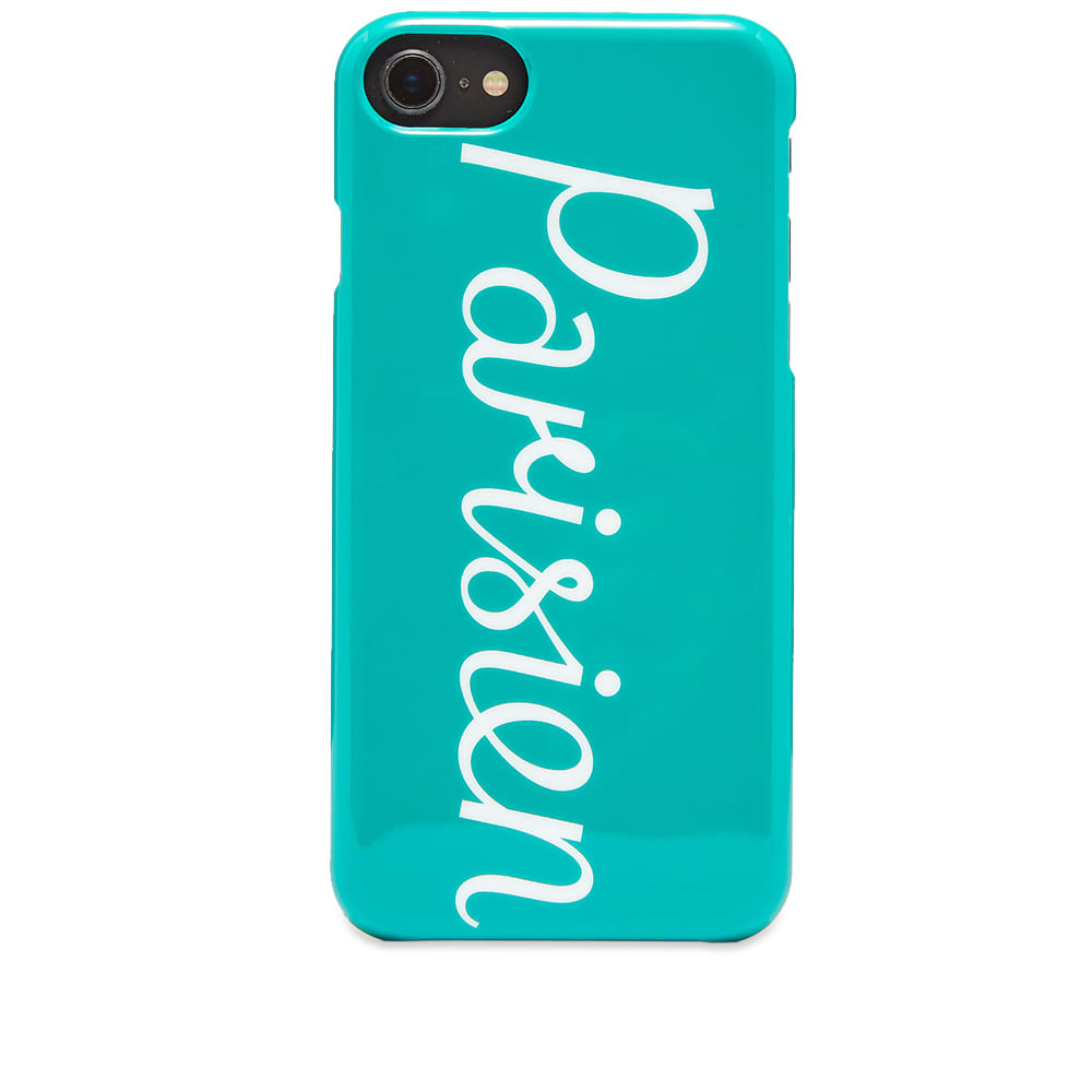 Maison Kitsuné Parisien iPhone 8 Case Green | END.