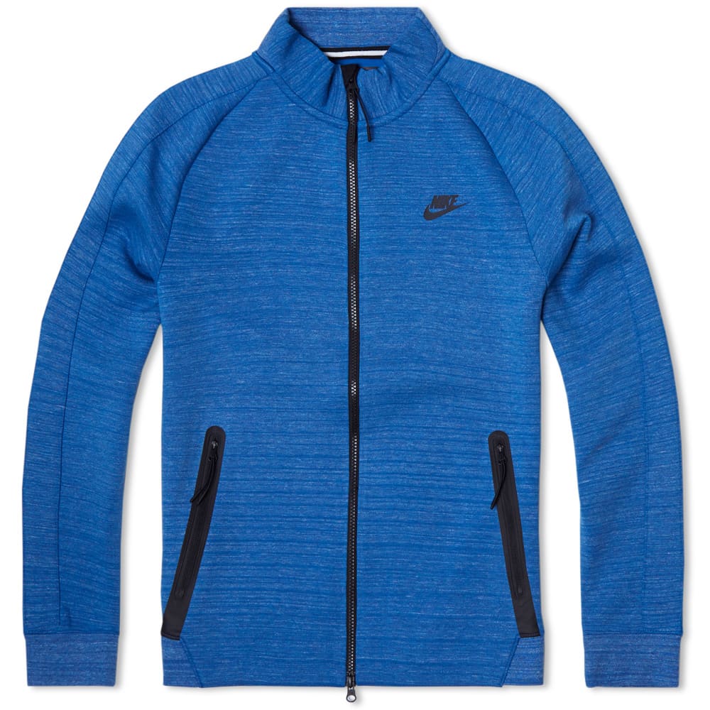 Nike Tech N98 Fleece Jacket Military Blue Heather & Black END. (US)