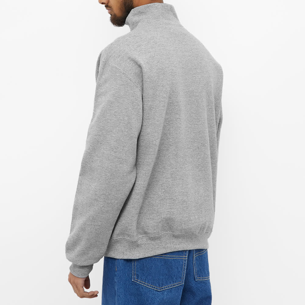 Miles Tour Quarter Zip Sweat Oxford Grey END. (SG)