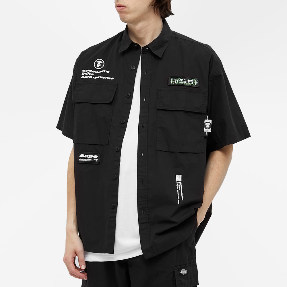 aape black shirt