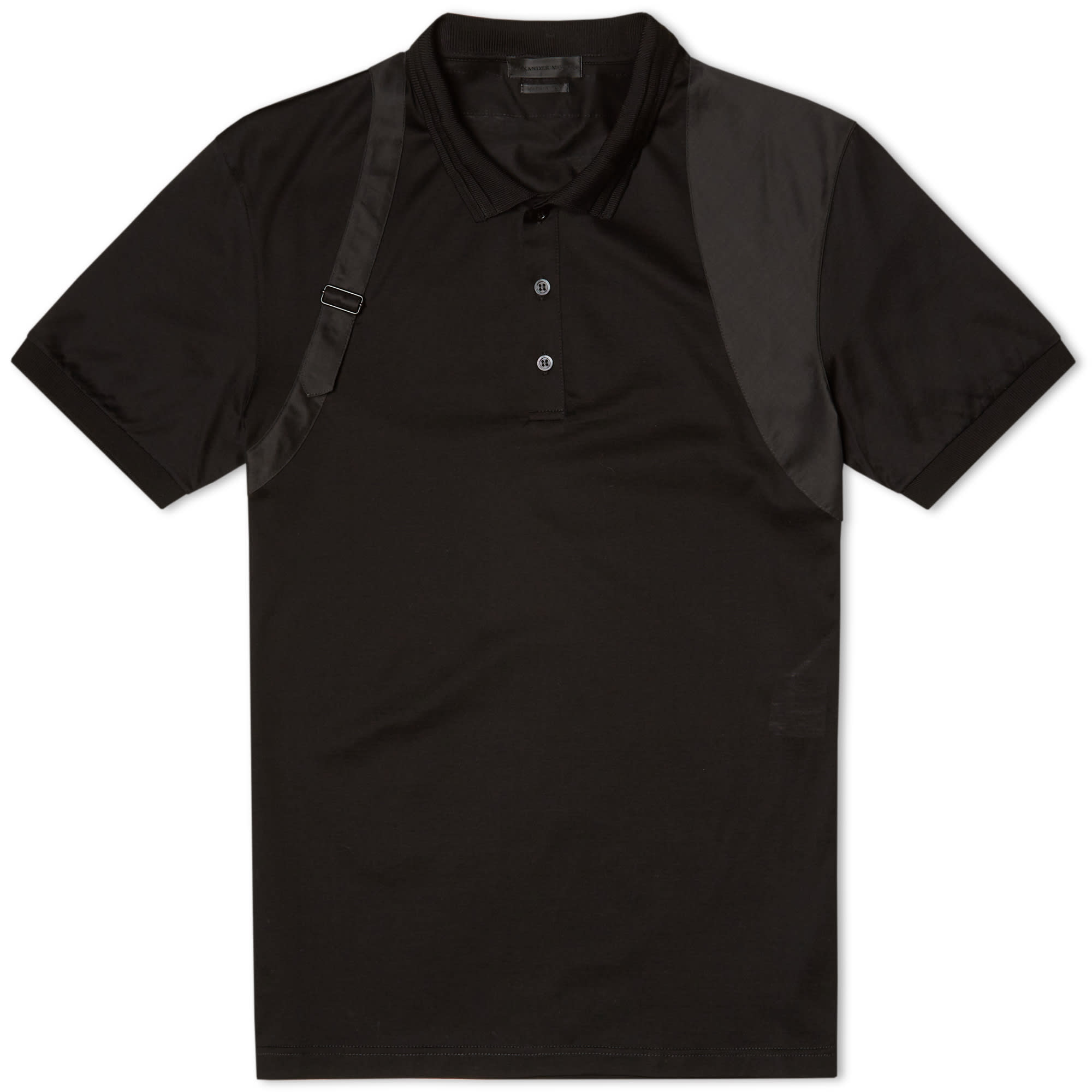 Alexander McQueen Harness Polo Black END. (AU)