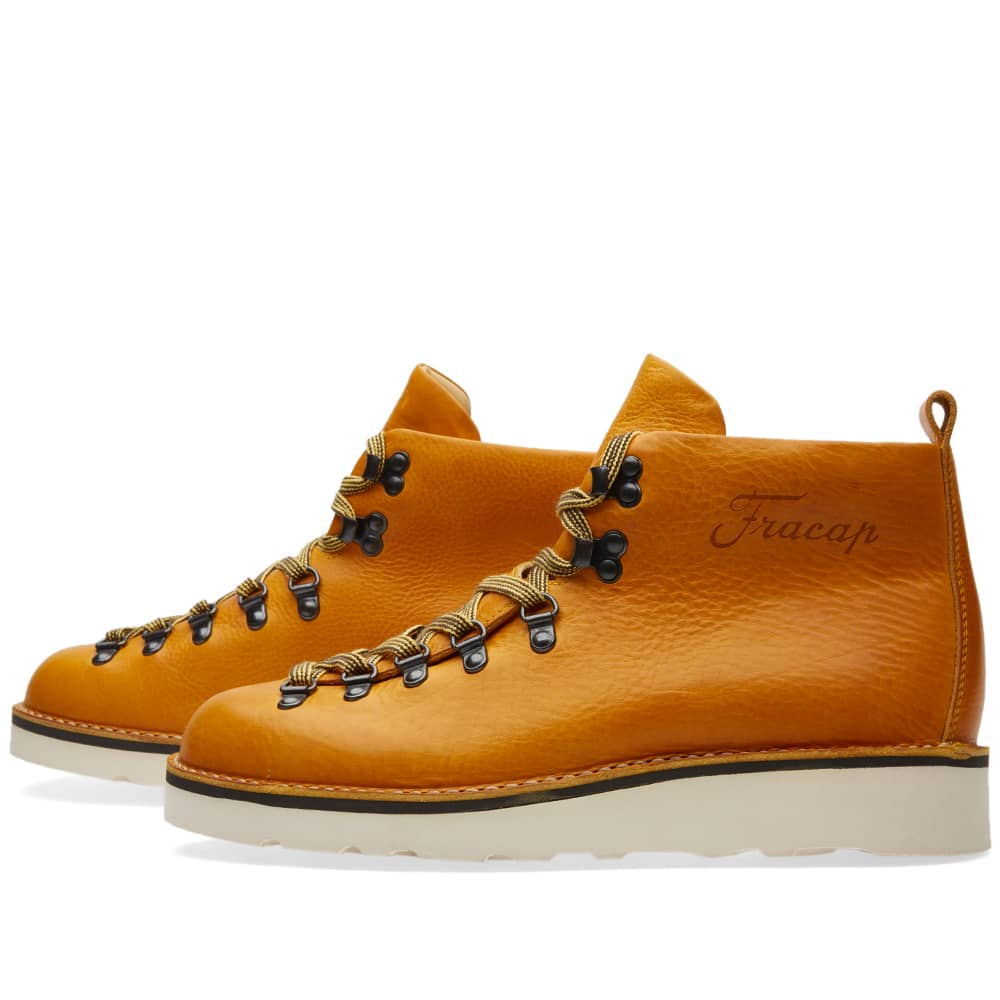hiking boots yellow laces
