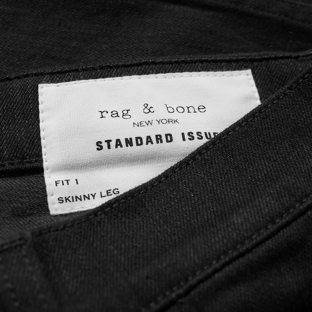 Rag & Bone Standard Issue Skinny Jean Black END.