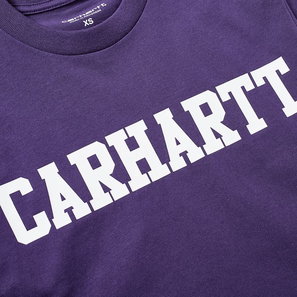 Carhartt WIP College Tee Royal Violet & White | END. (HK)