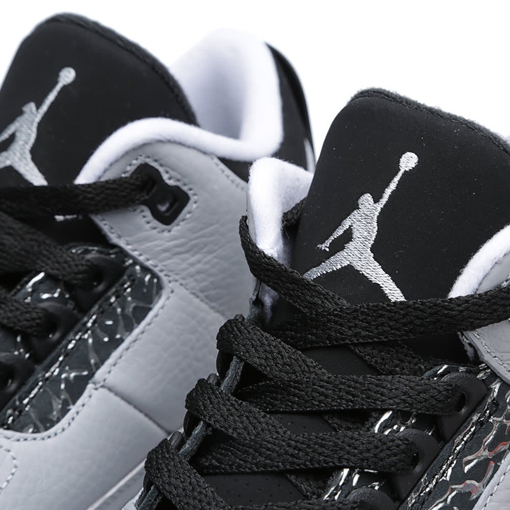 jordan 3 metallic silver