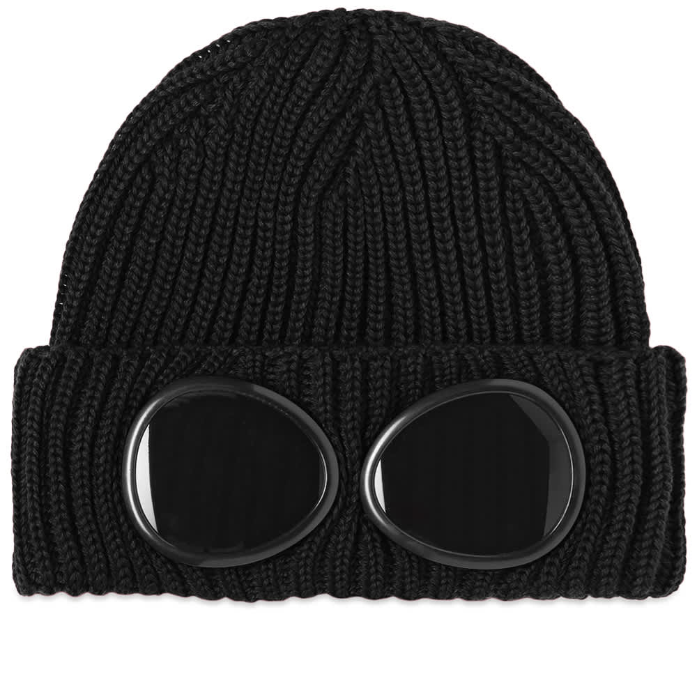 C.P. Company Goggle Beanie Black END.