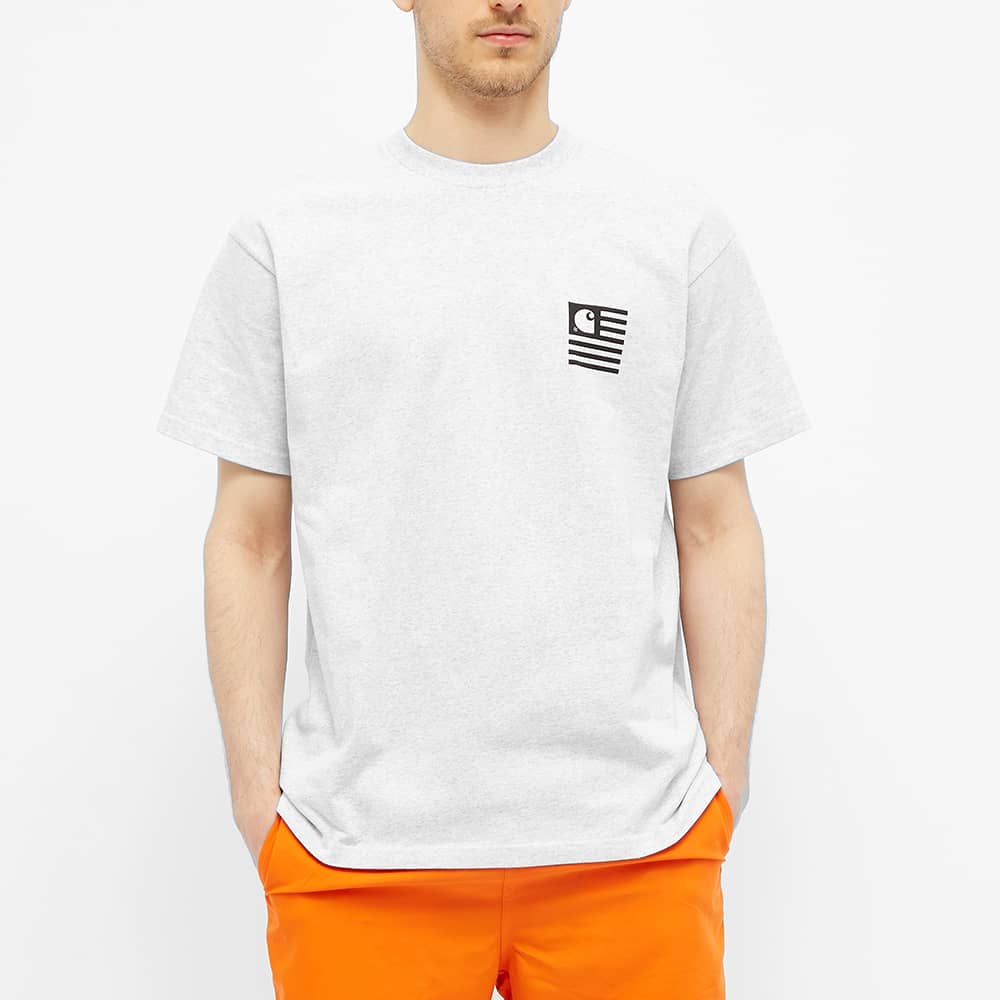 Carhartt WIP State Chromo Tee Ash 