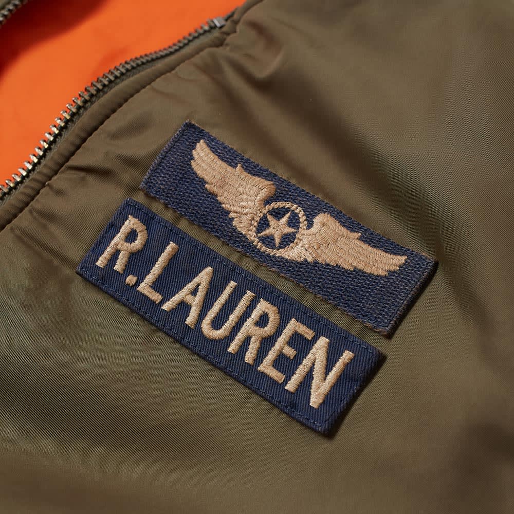 Polo Ralph Lauren Vintage Military Bomber Jacket Bohemian Olive END. (KR)