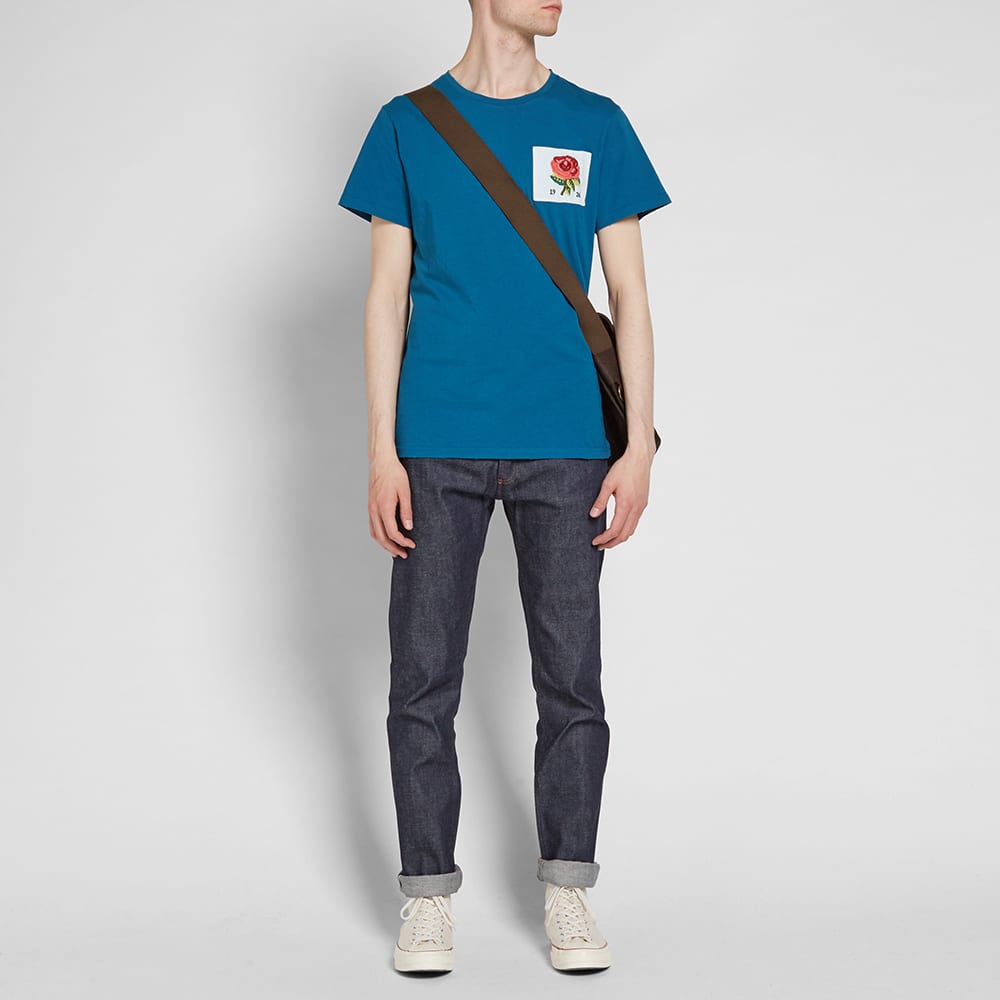 Kent & Curwen 1926 Rose Tee Dark Cobalt END. (HK)