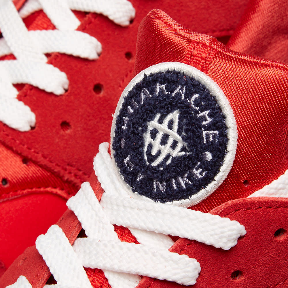 nike air huarache run mid kids purple