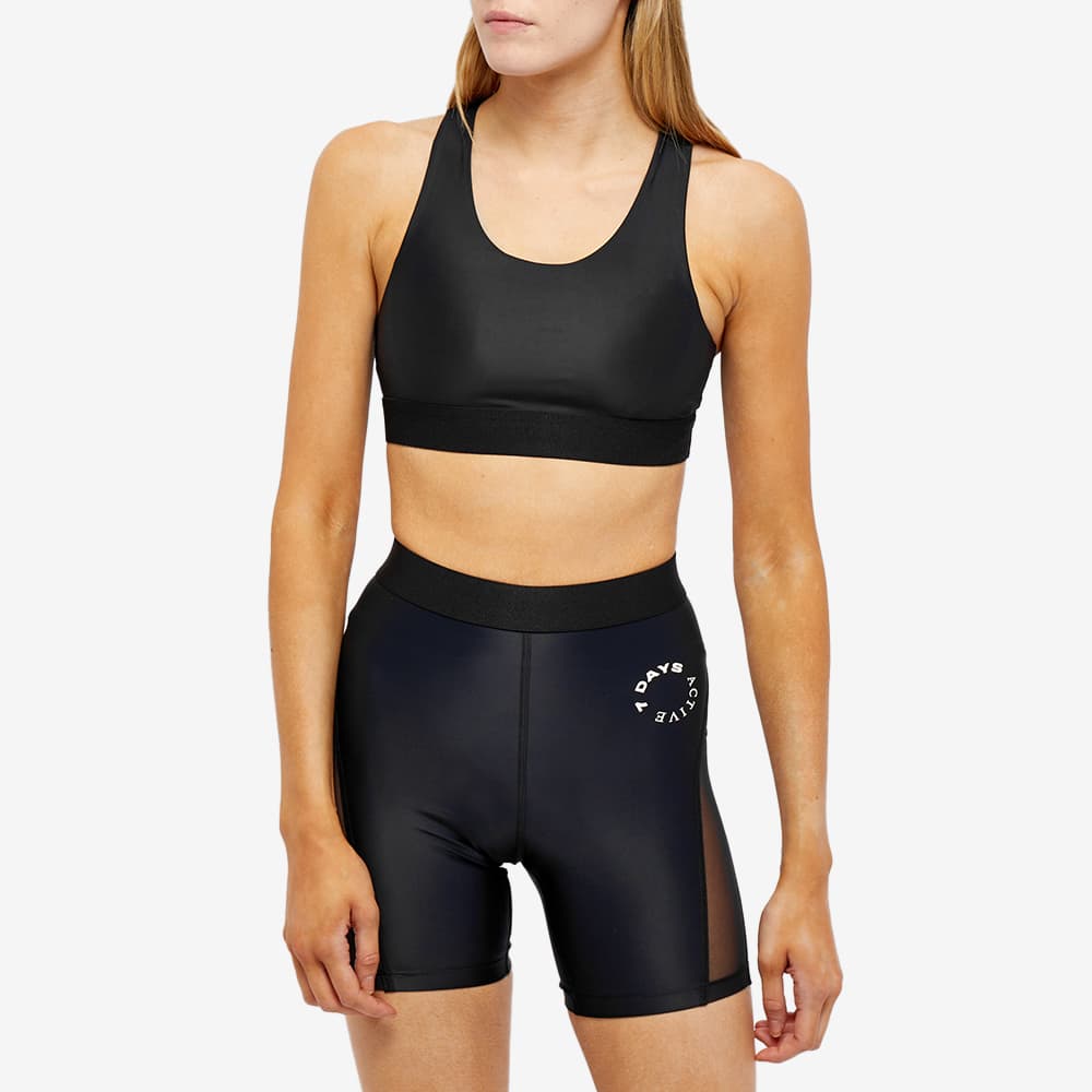 7 Days Active Compression Sports Bra Black END. (SG)