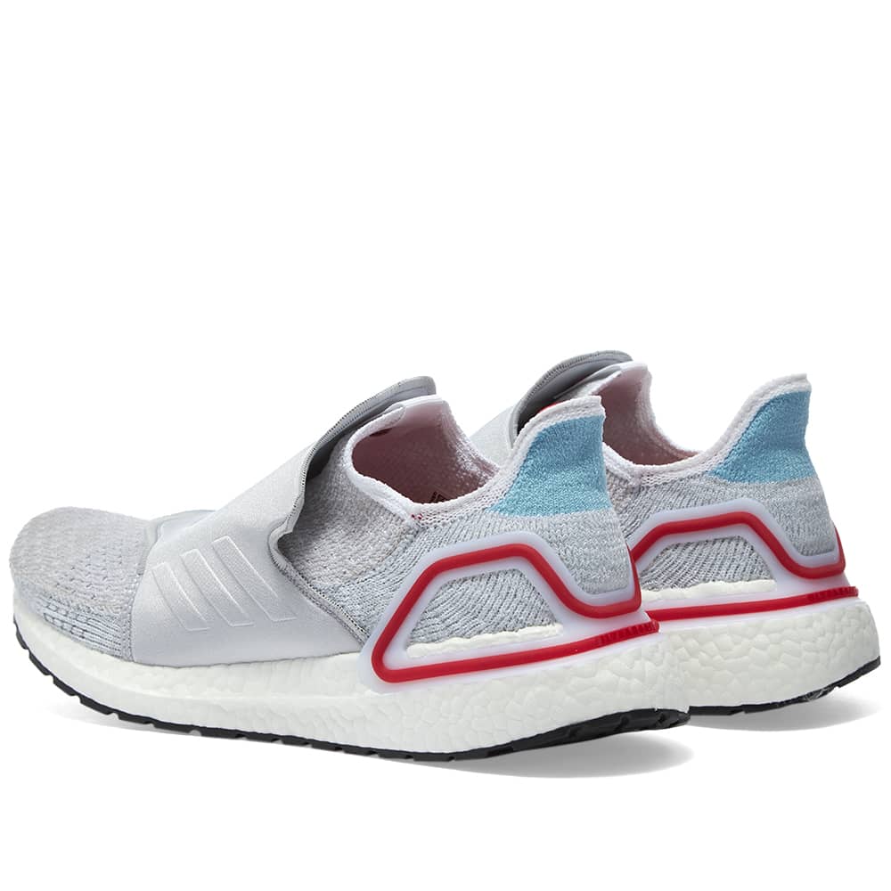 Get Adidas Ultra Boost 19 Red White Blue Background