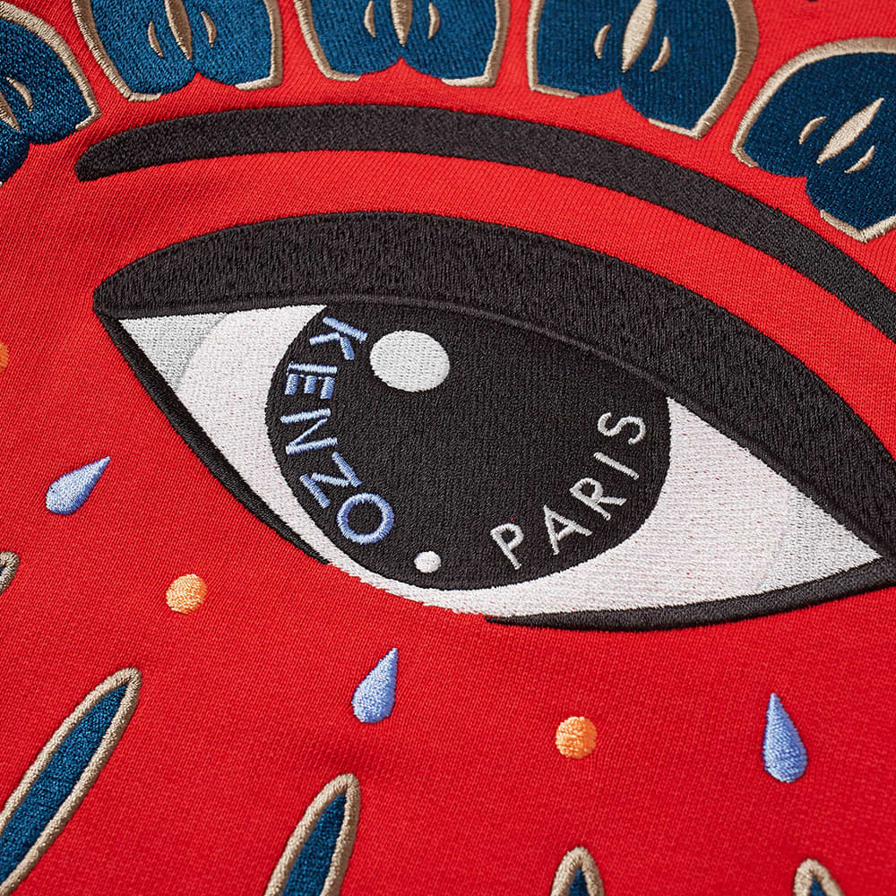 Kenzo Classic Eye Crew Sweat Medium Red END. (US)