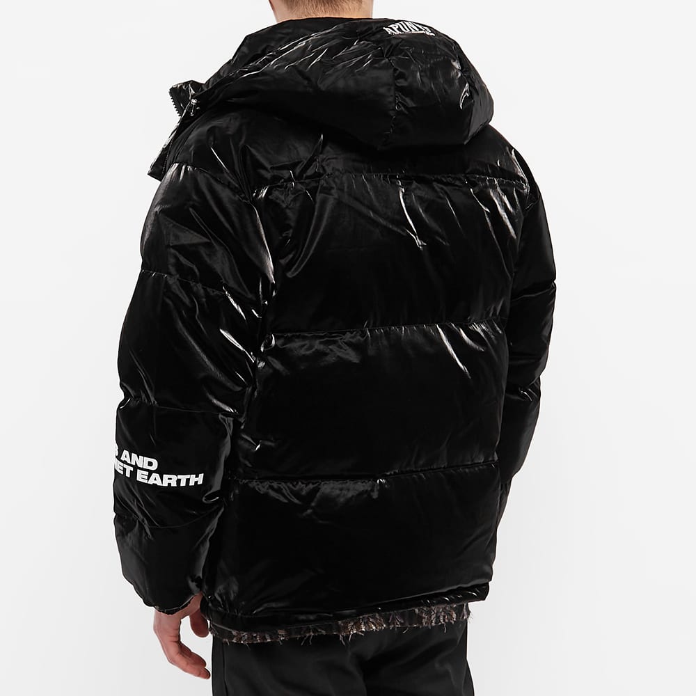 AAPE Logo Tape Down Jacket Black END. (DK)