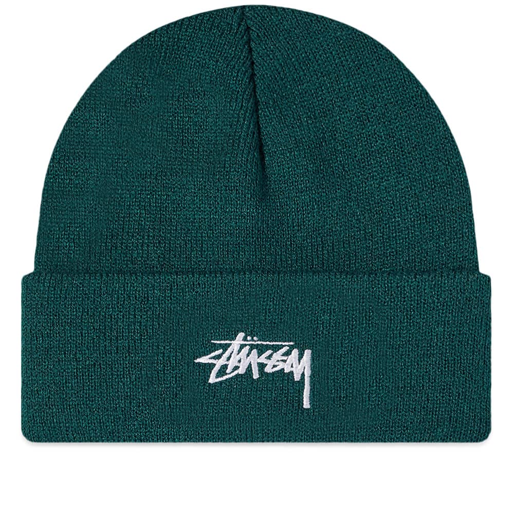 Stussy Stock Cuff Beanie Hunter Green END. (NZ)