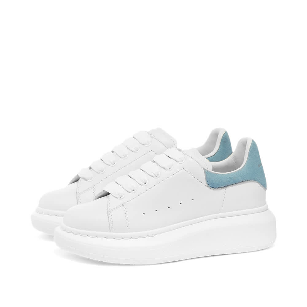 blue and white alexander mcqueen's