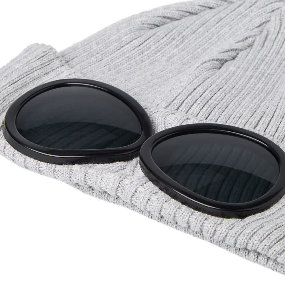 cp company beanie grey