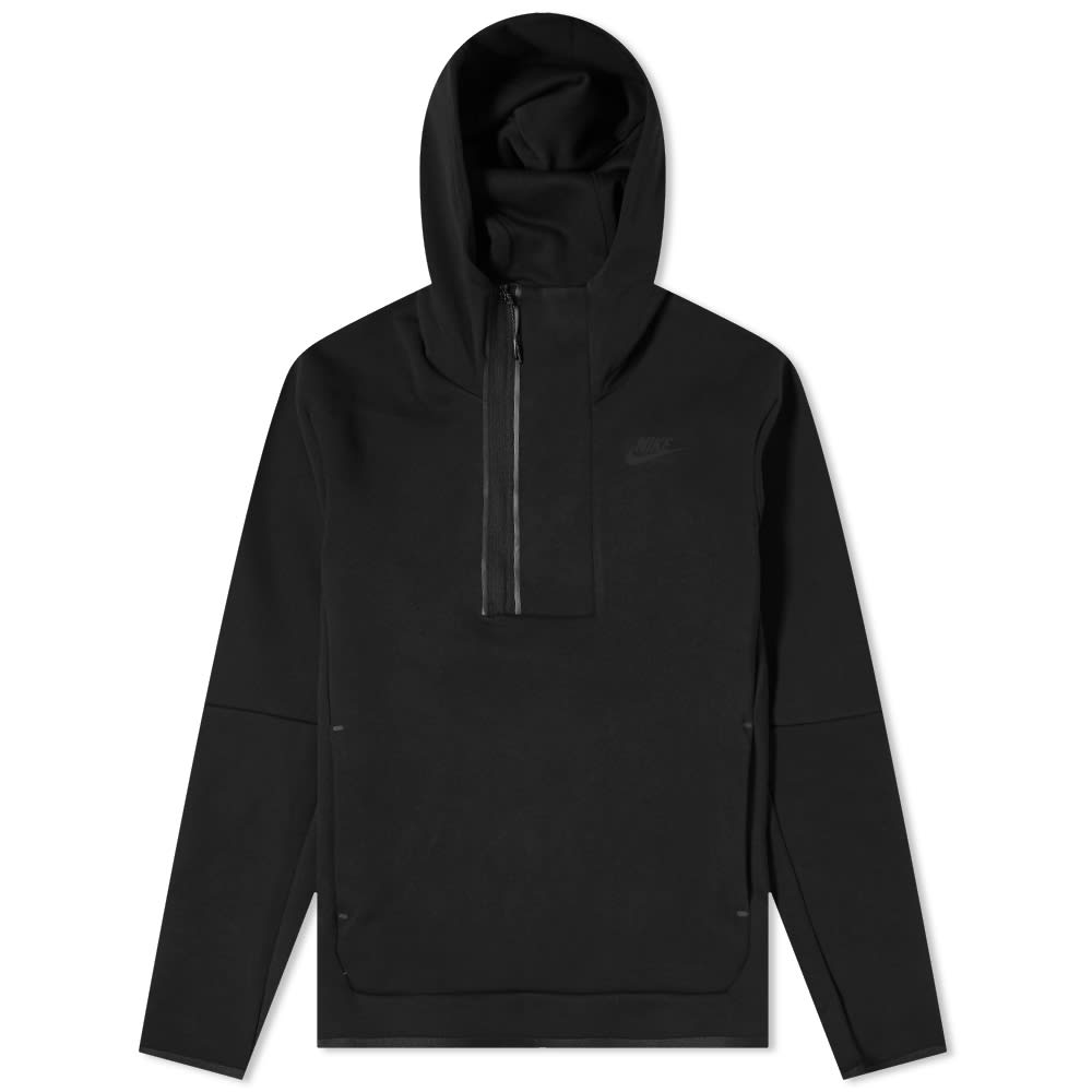 Nike Tech Fleece Half Zip Hoody Black END. (DK)
