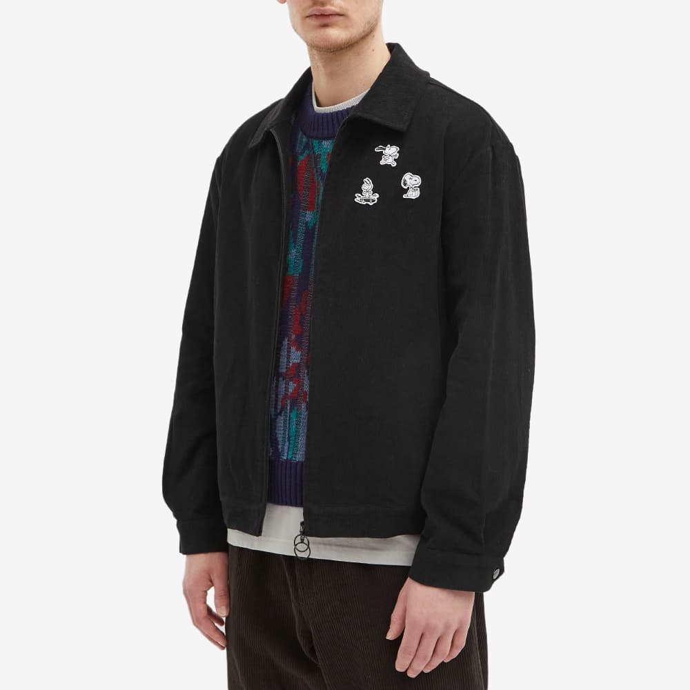 Soulland x Peanuts Terry Jacket Black | END. (US)