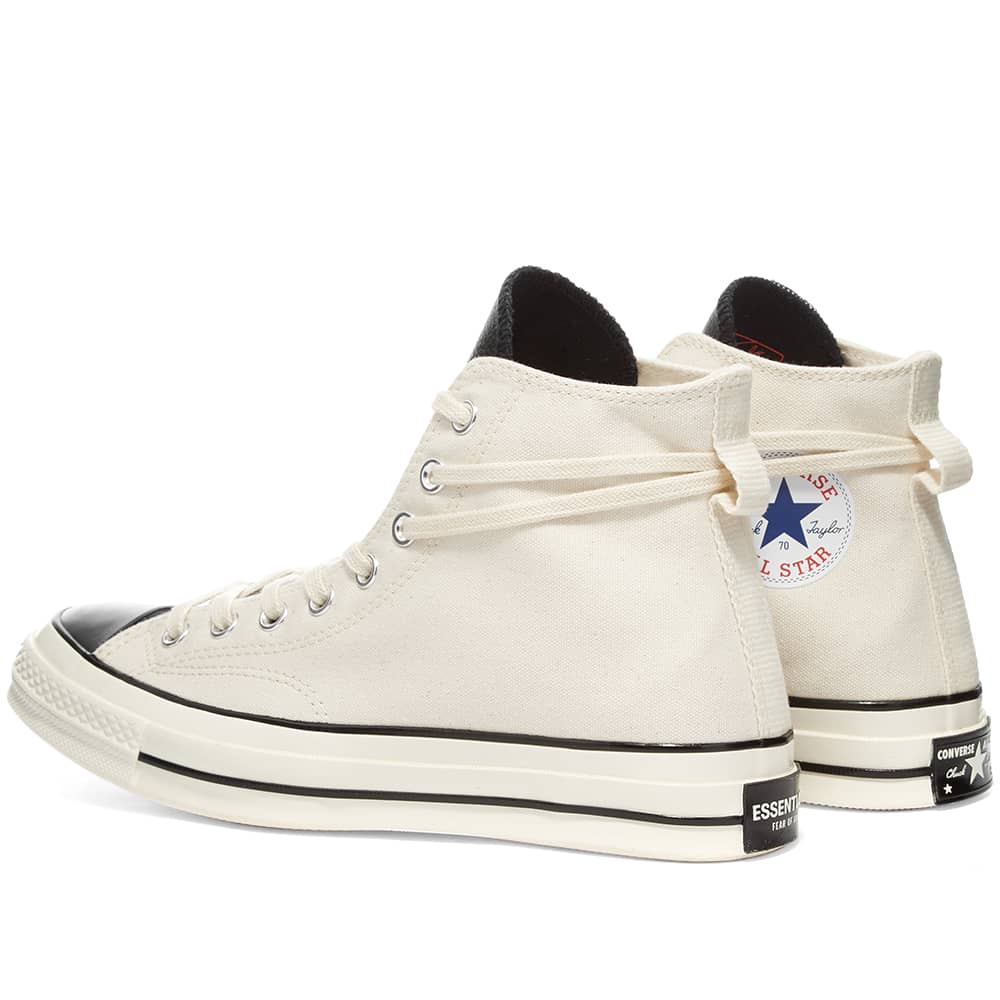 Converse x Fear of God ESSENTIALS Chuck Taylor 1970s Hi Natural Ivory ...