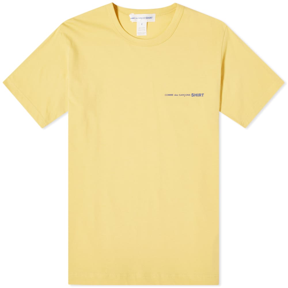 Comme des garcons jersey yellow Clearance