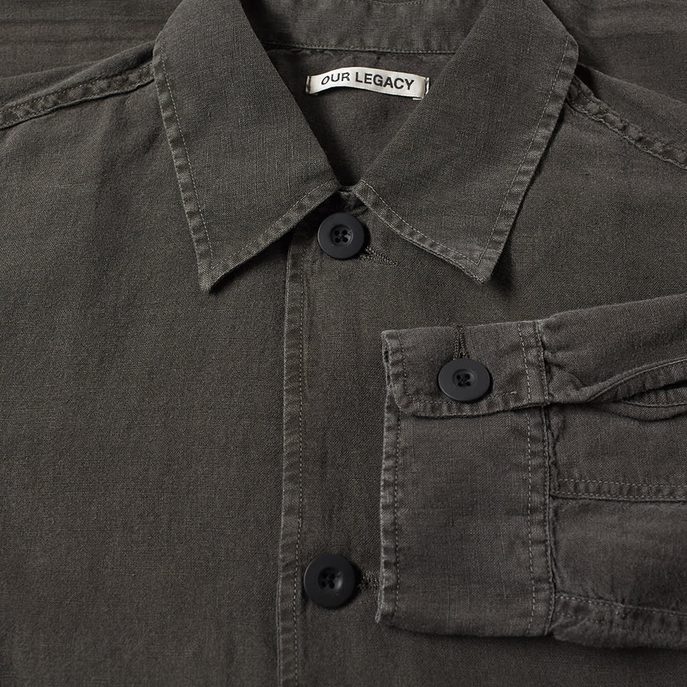 our legacy puffed pocket shirt jacket